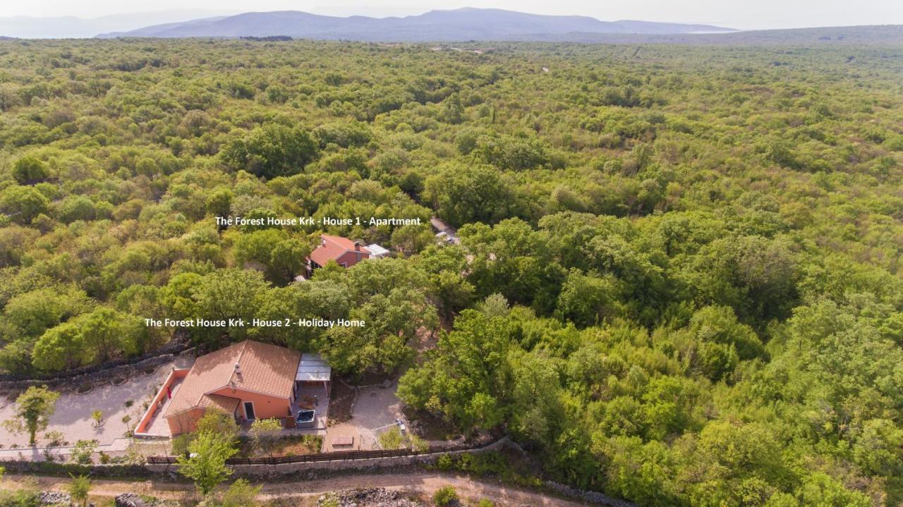 Kras The Forest House Krk 2 מראה חיצוני תמונה