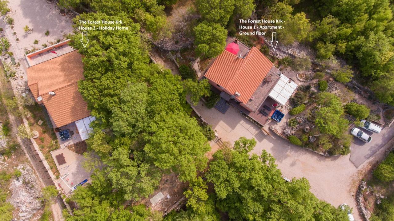 Kras The Forest House Krk 2 מראה חיצוני תמונה