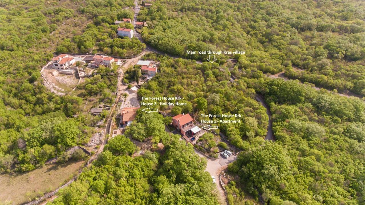 Kras The Forest House Krk 2 מראה חיצוני תמונה